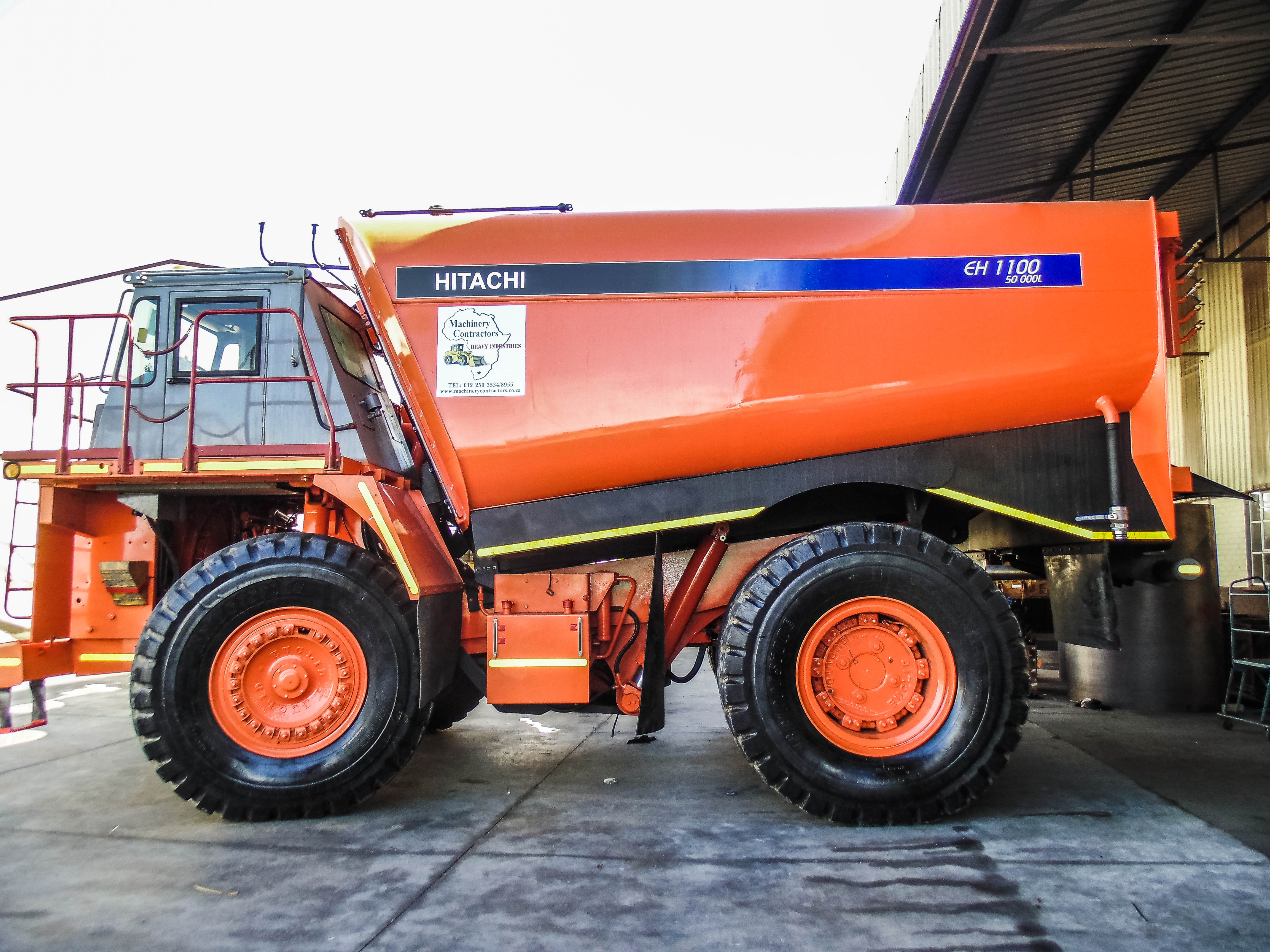 Mining water tanker